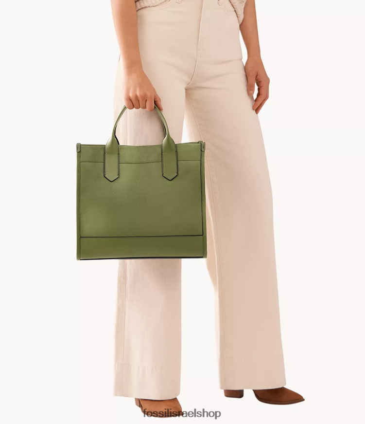 Fossil נשים קיילר טווט L8J0B6532 תיק זית