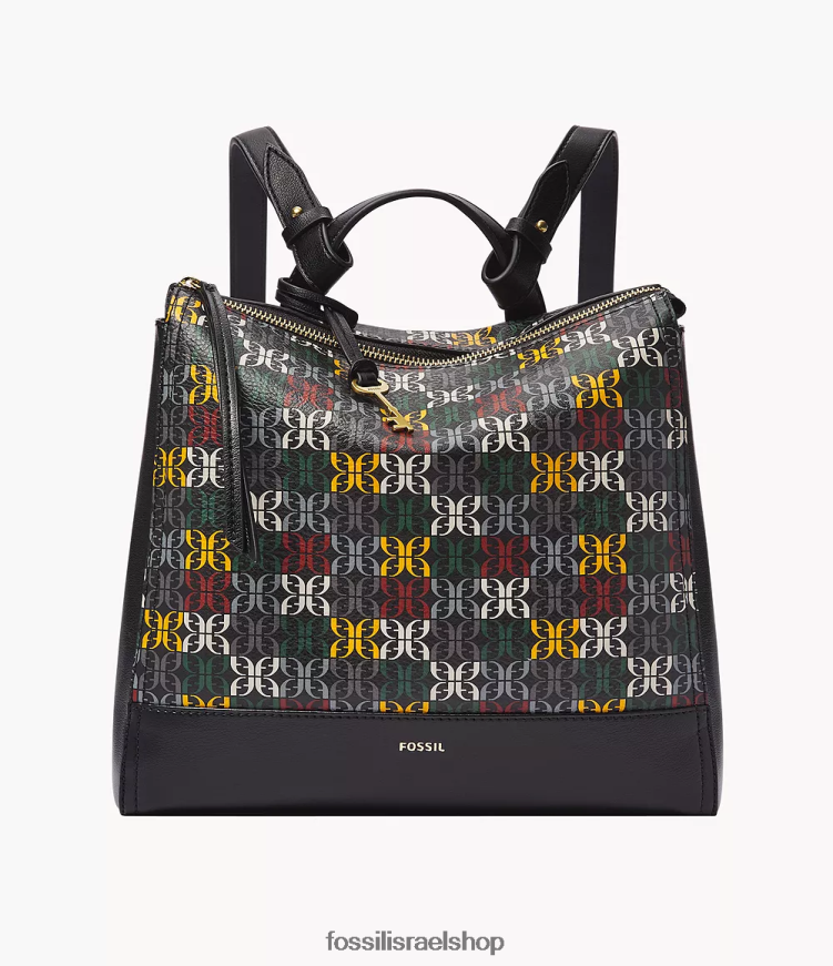 Fossil נשים תיק גב קטן אלינה להמרה L8J0B6534 תיק רַב