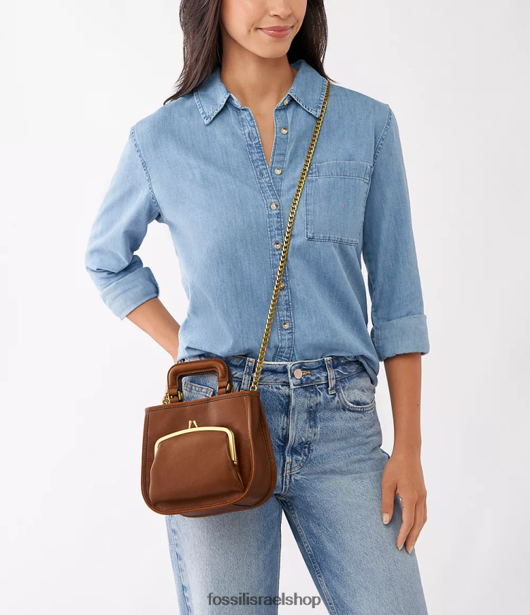 Fossil נשים תַרמִיל L8J0B6550 תיק חום