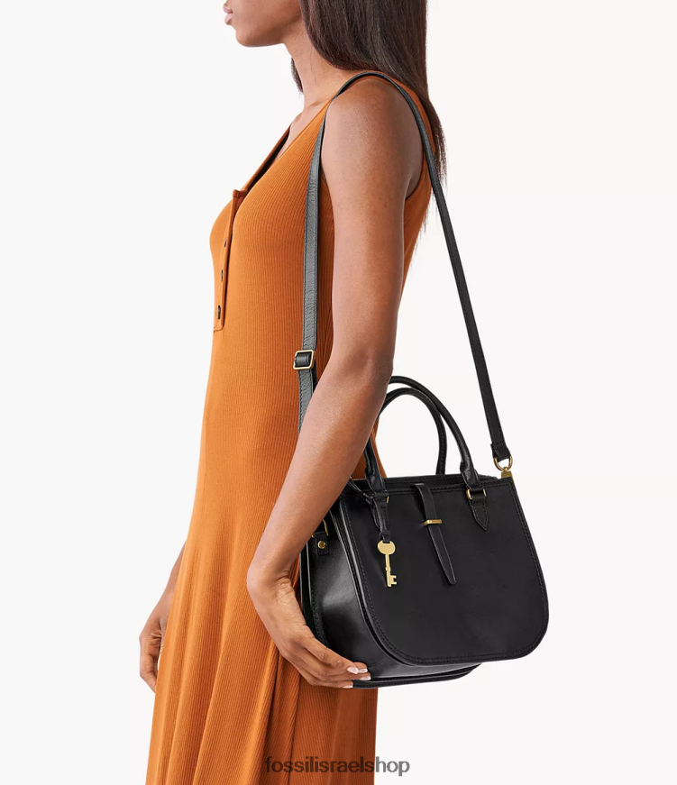 Fossil נשים ילקוט ריידר L8J0B6563 תיק שָׁחוֹר