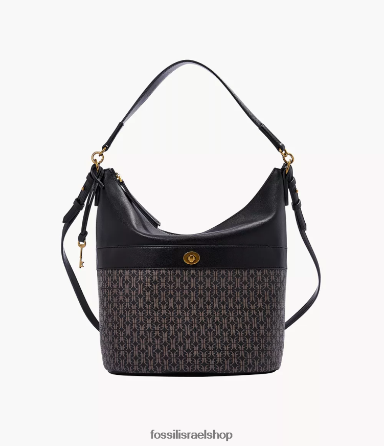 Fossil נשים טלולה נווד L8J0B6577 תיק שָׁחוֹר