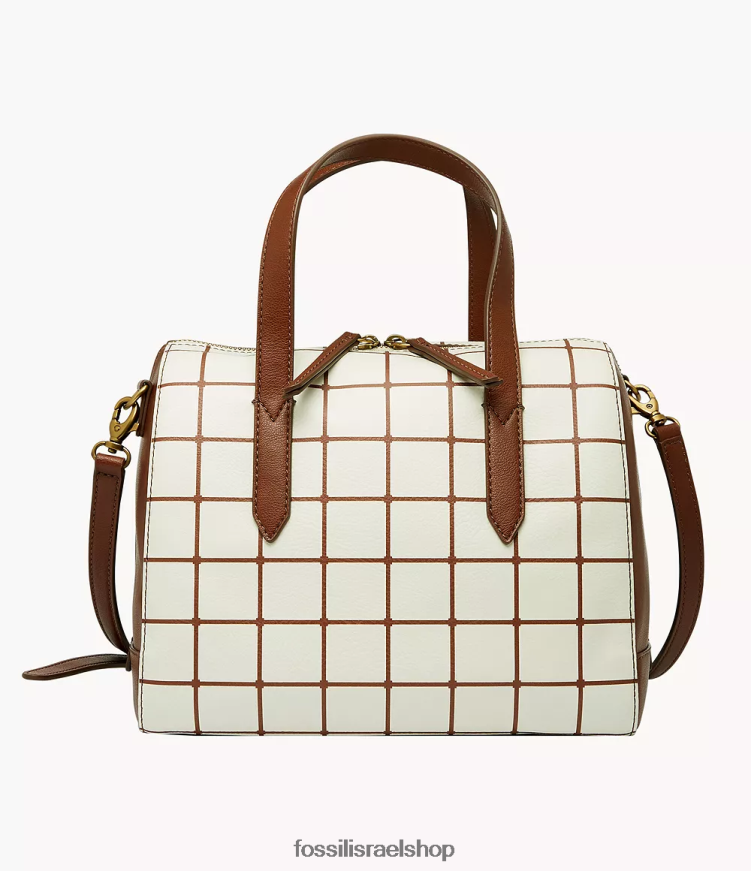 Fossil נשים ילקוט סידני L8J0B6591 תיק חום