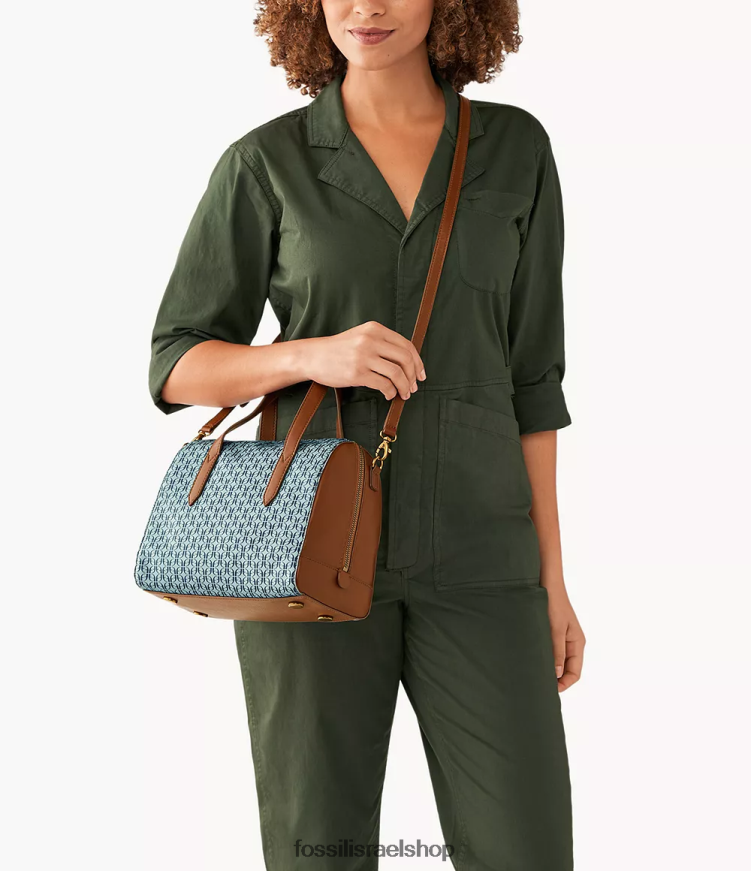 Fossil נשים ילקוט סידני L8J0B6620 תיק כְּחוֹל