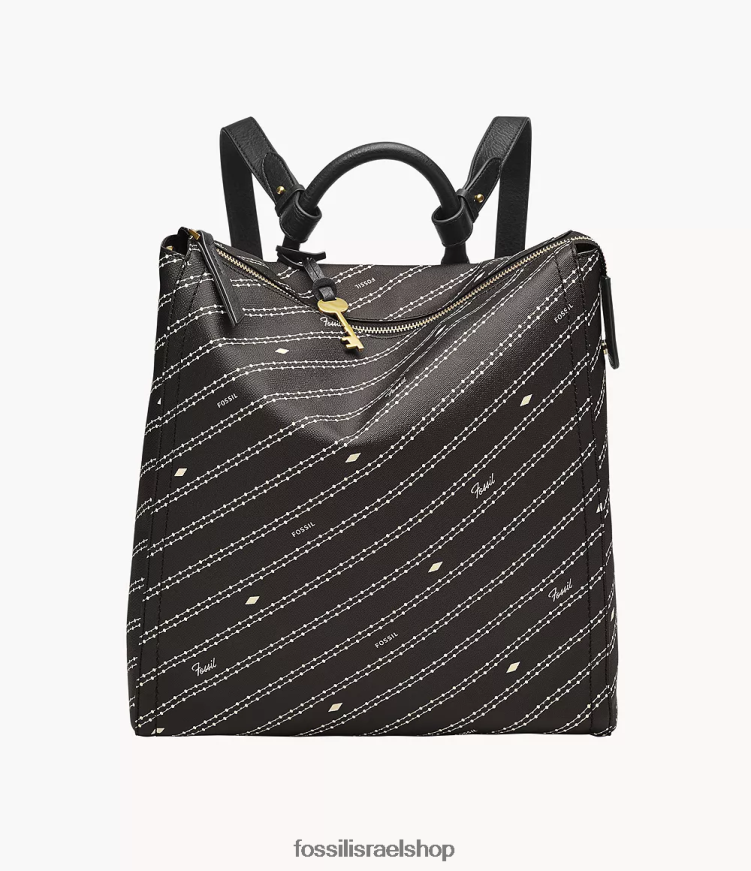 Fossil נשים תרמיל פרקר L8J0B6658 תיק שָׁחוֹר