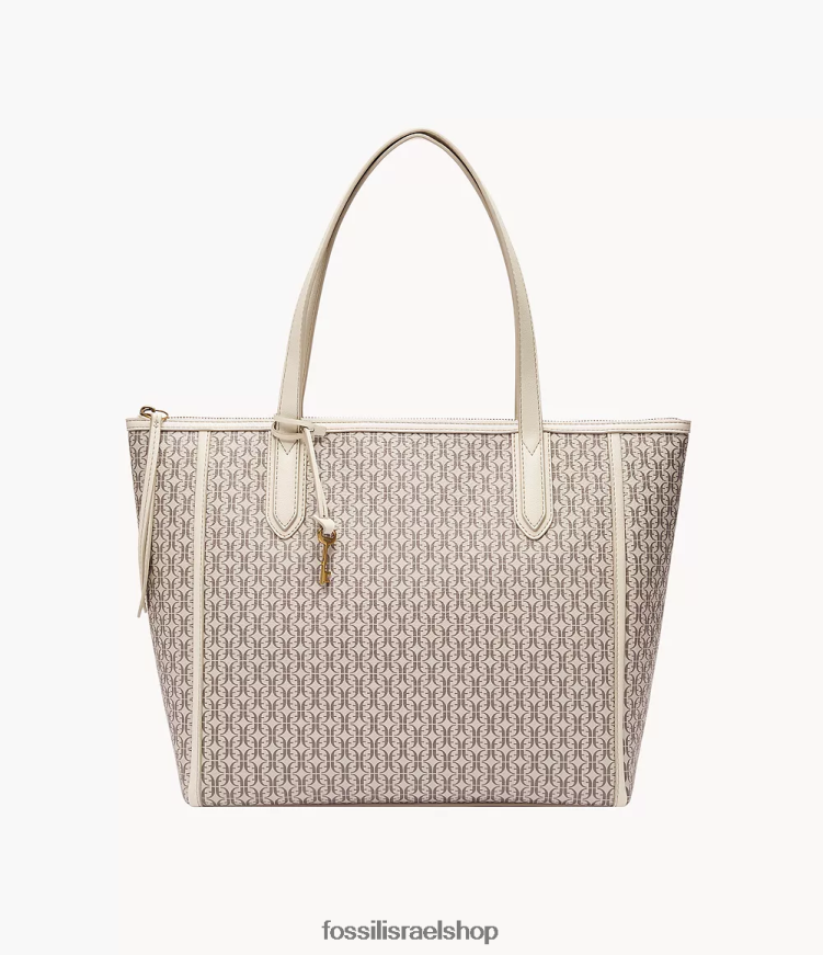 Fossil נשים סידני טווט L8J0B6665 תיק חום בהיר