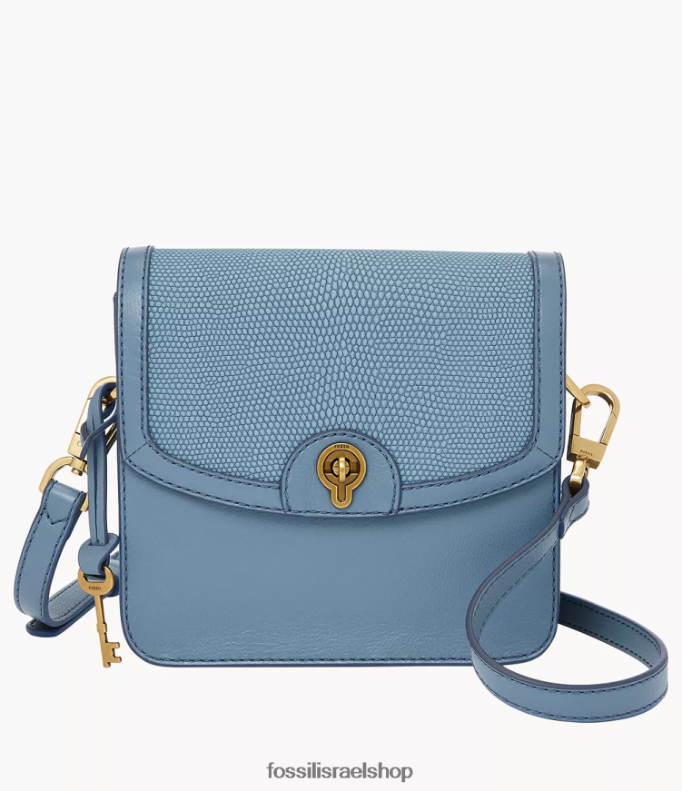 Fossil נשים אינסלי קרוסגוף קטן L8J0B6699 תיק כְּחוֹל