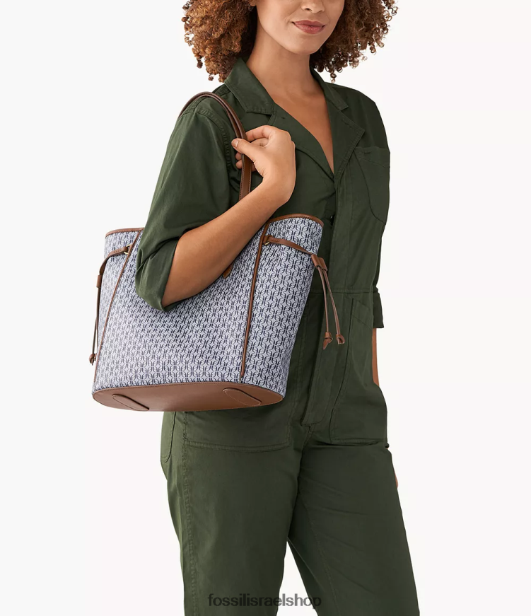 Fossil נשים שקית צ'רלי L8J0B6703 תיק כְּחוֹל