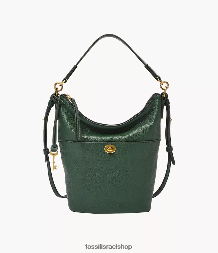 Fossil נשים נווד קטן L8J0B6715 תיק ירוק