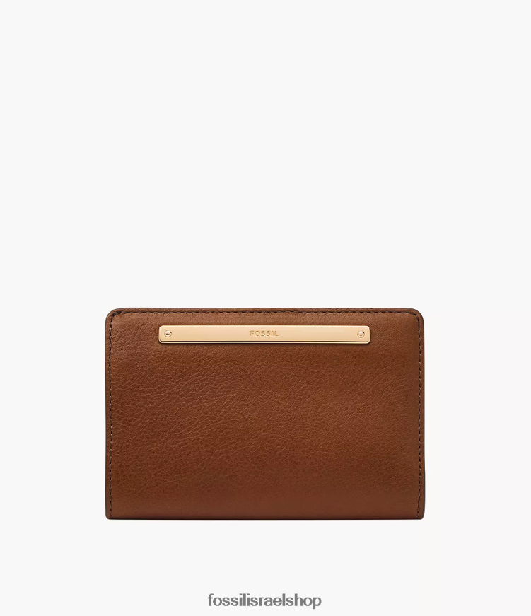 Fossil נשים ליזה רב תכליתי L8J0B6745 ארנק חום