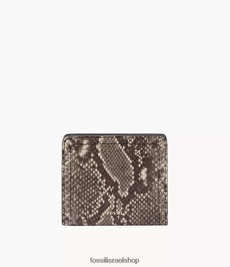 Fossil נשים לוגן קטן דופול L8J0B6750 ארנק הדפס נחש