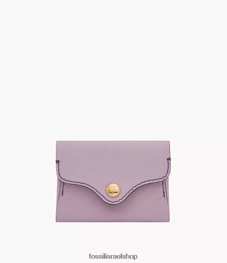 Fossil נשים מארז כרטיס מורשת L8J0B6774 ארנק סָגוֹל