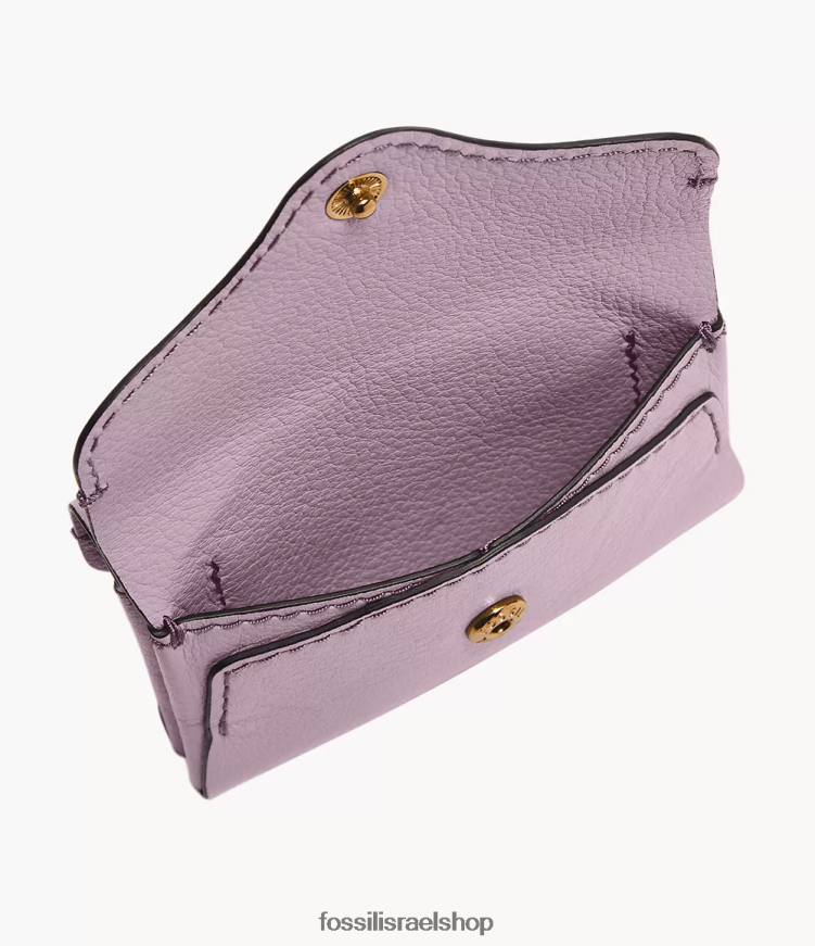 Fossil נשים מארז כרטיס מורשת L8J0B6774 ארנק סָגוֹל