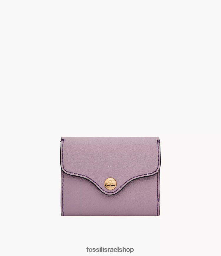 Fossil נשים משולש מורשת L8J0B6775 ארנק סָגוֹל