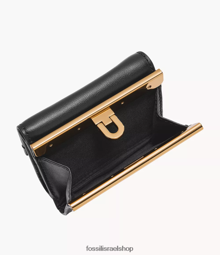 Fossil נשים תלת פנרוז L8J0B6778 ארנק שָׁחוֹר