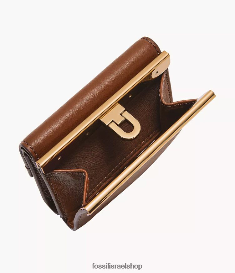 Fossil נשים תלת פנרוז L8J0B6779 ארנק חום