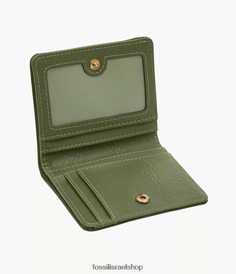 Fossil נשים לוגן קטן דופול L8J0B6783 ארנק ירוק