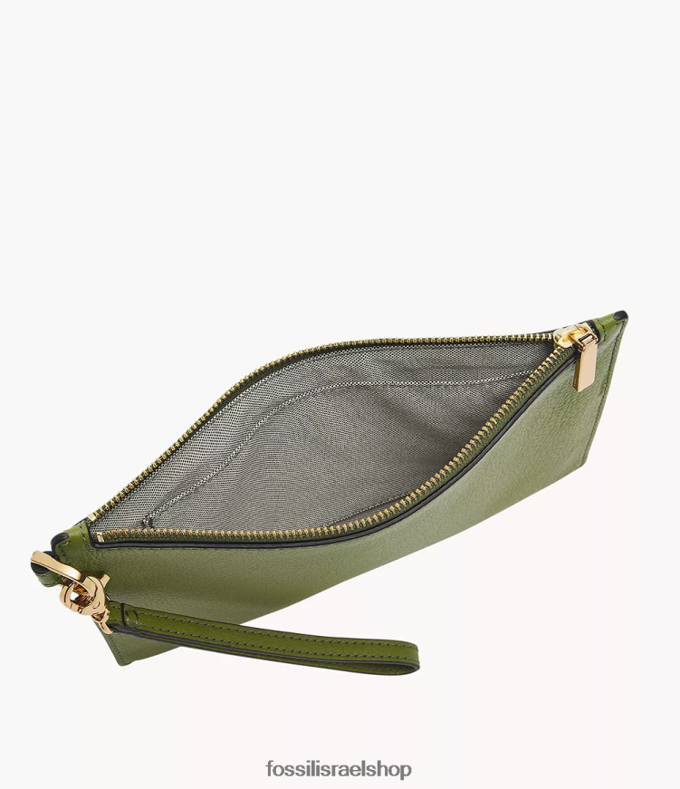 Fossil נשים צמיד מתנה L8J0B6793 ארנק ירוק