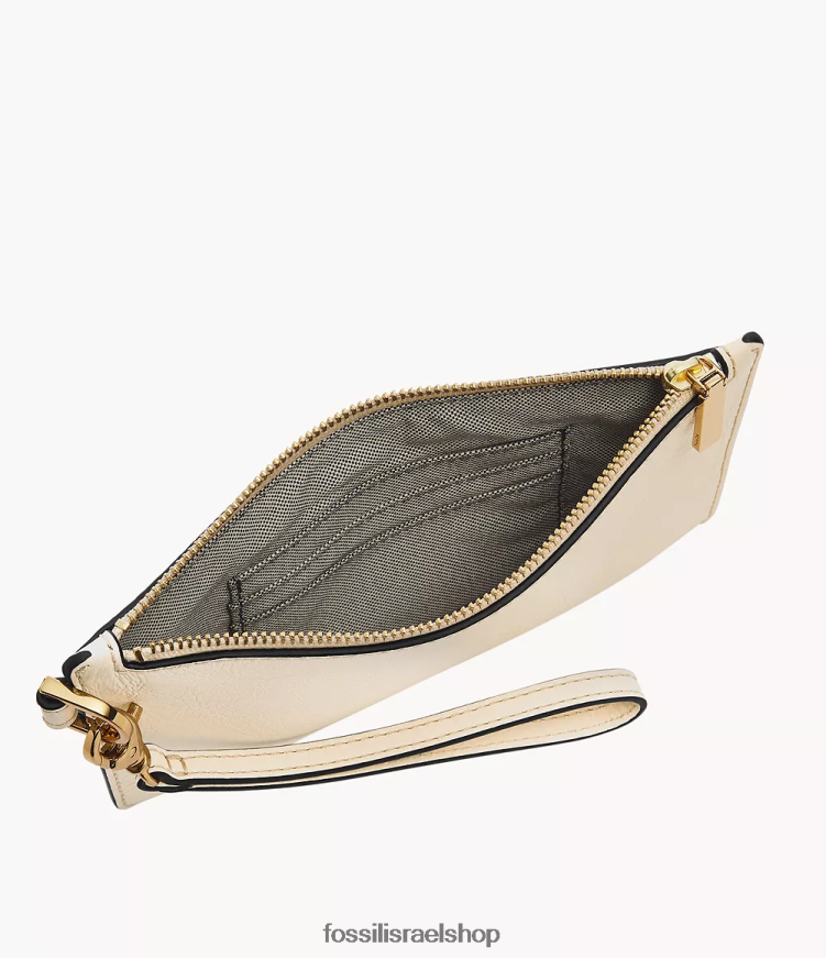 Fossil נשים צמיד קטן L8J0B6795 ארנק לבן