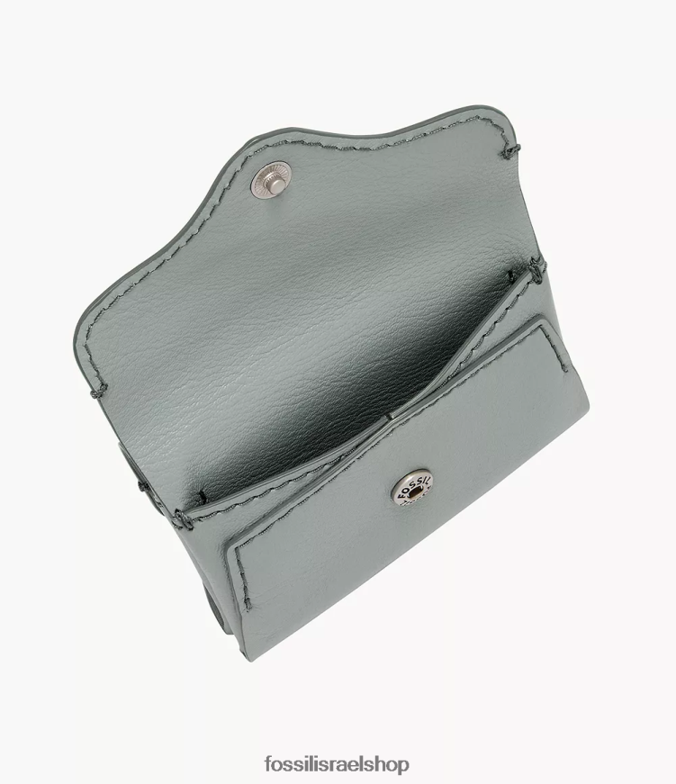 Fossil נשים מארז כרטיס מורשת L8J0B6870 ארנק כְּחוֹל