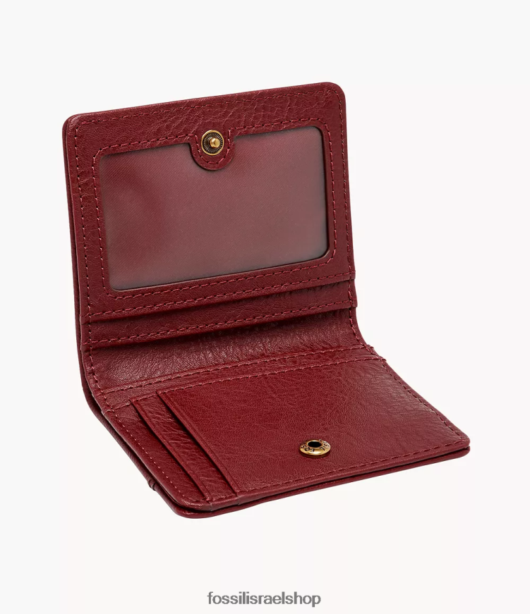 Fossil נשים טארה רב תכליתי L8J0B6887 ארנק אָדוֹם