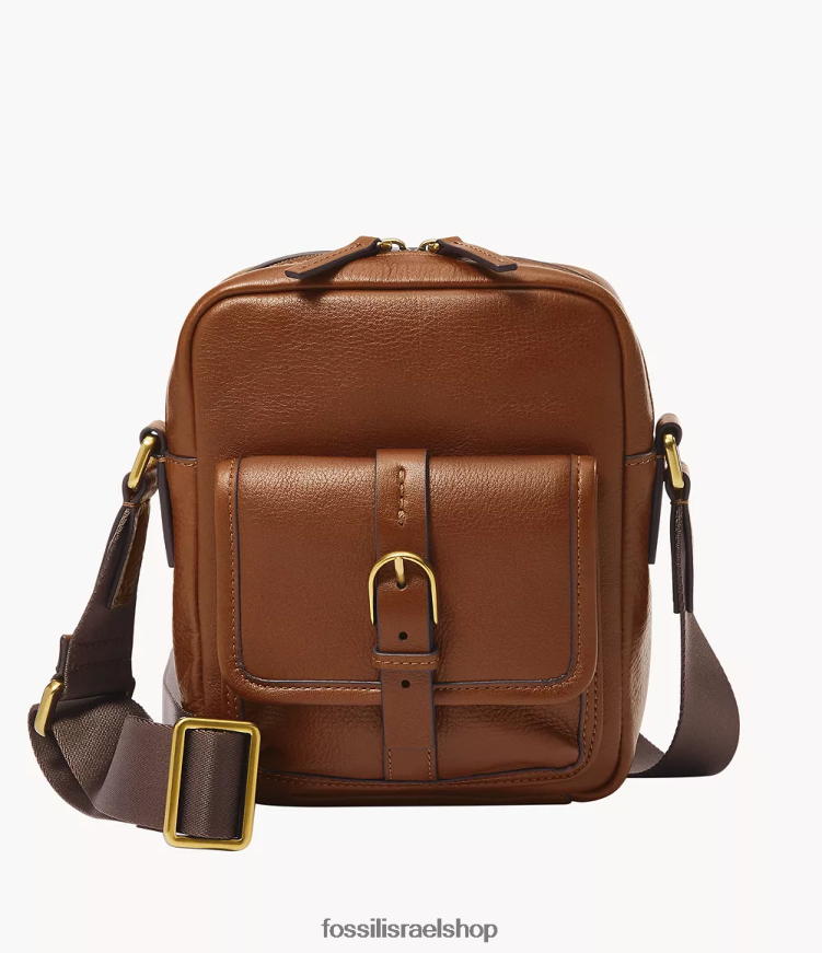 Fossil נשים camden n/s crossbody L8J0B61630 תיק חום