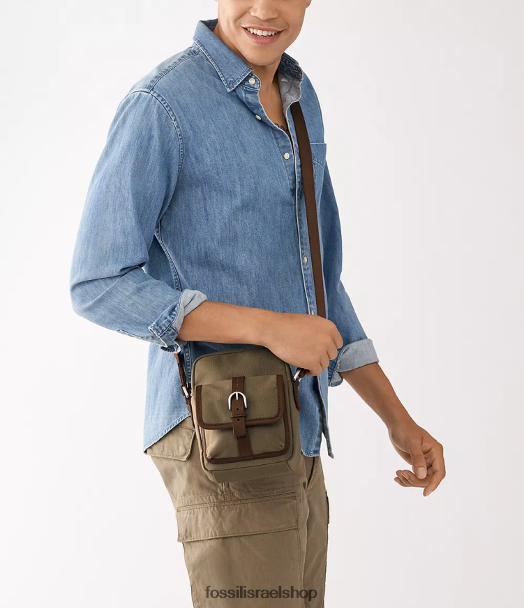 Fossil נשים camden n/s crossbody L8J0B61633 תיק חָקִי
