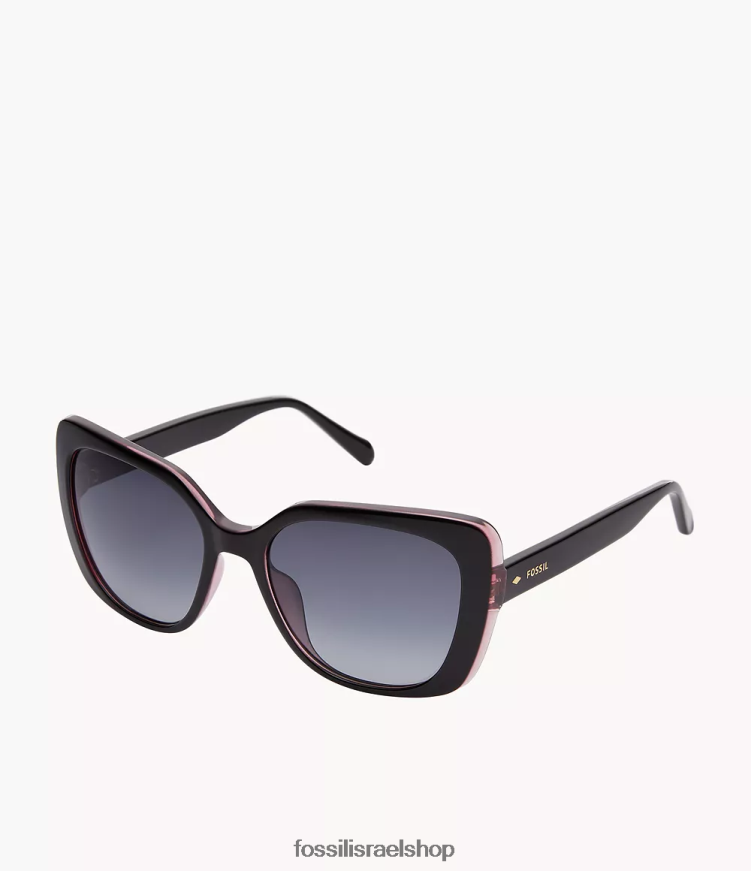 Fossil נשים משקפי שמש מרובעים של cate L8J0B61974 אבזר אפור