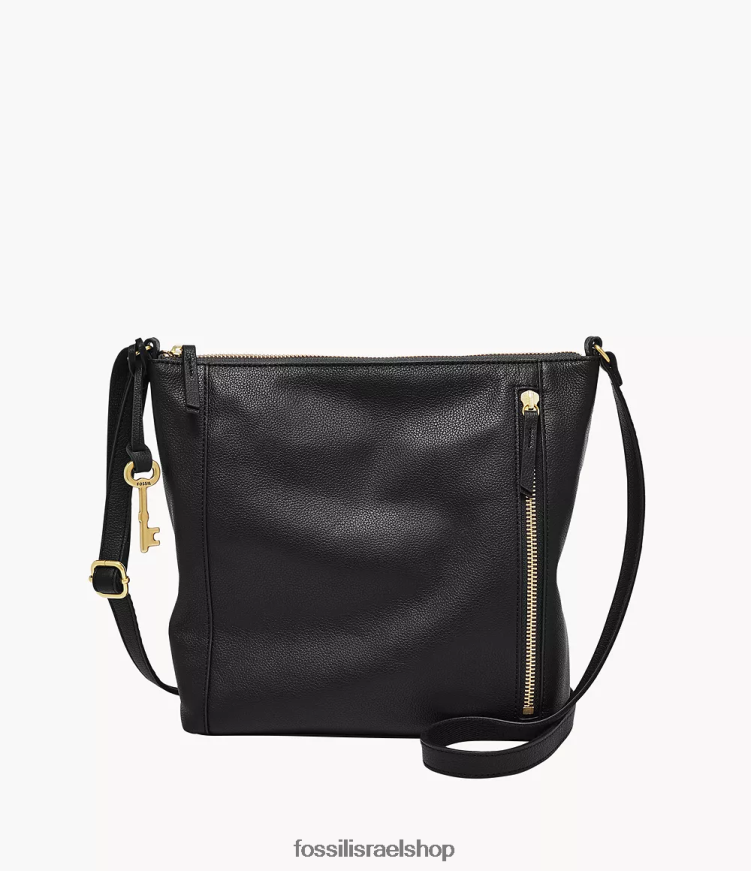 Fossil נשים טרה crossbody L8J0B6409 תיק שָׁחוֹר