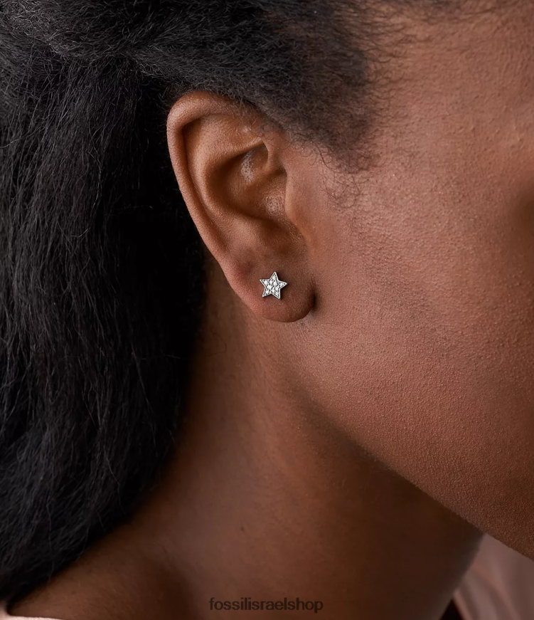 Fossil נשים elliott sterling כוכבים חתיכים L8J0B61040 תכשיט כסף