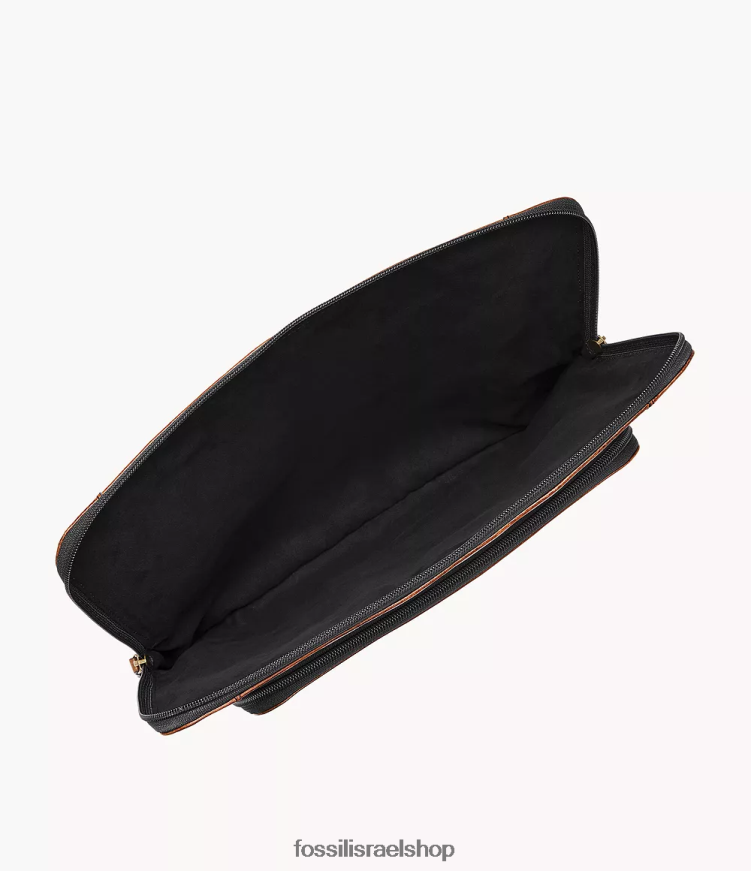 Fossil גברים folio למחשב נייד dillon L8J0B62029 תיק קוניאק