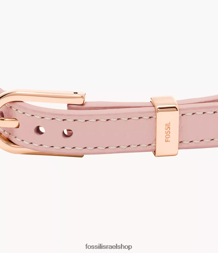Fossil נשים צמיד רצועת עור heritage d-link L8J0B61254 תכשיט לְהַסמִיק