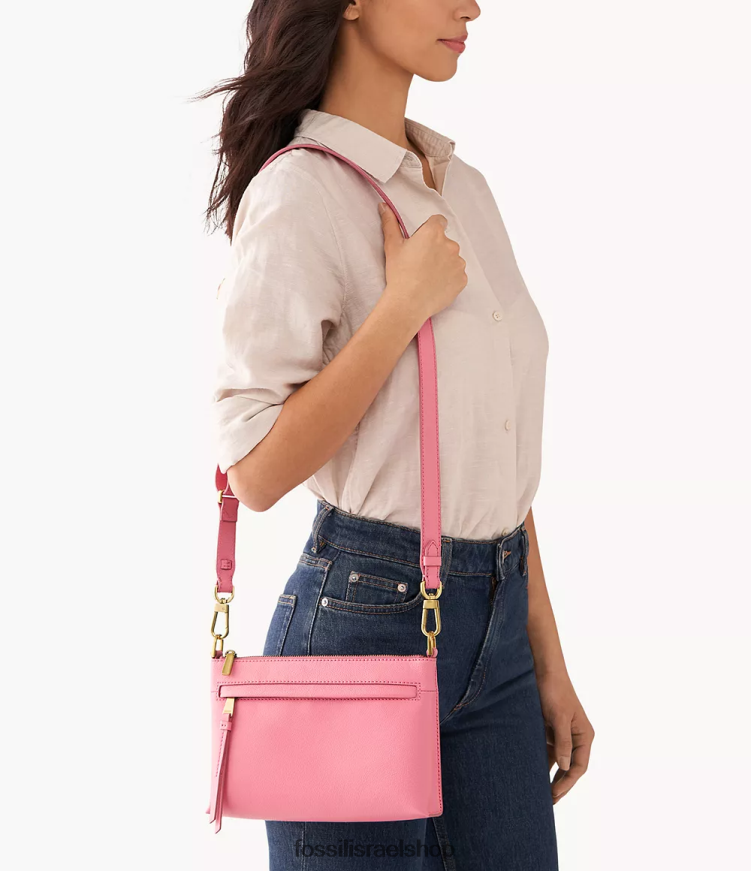 Fossil נשים kiera crossbody קטן L8J0B6518 תיק וָרוֹד