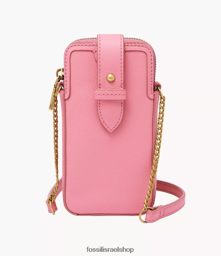 Fossil נשים כיסוי לטלפון של laini crossbody L8J0B6632 תיק וָרוֹד