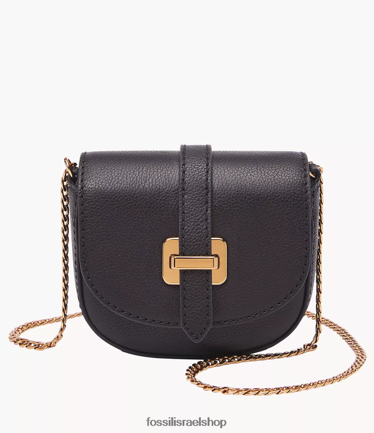 Fossil נשים אמרי micro crossbody L8J0B6500 תיק שָׁחוֹר
