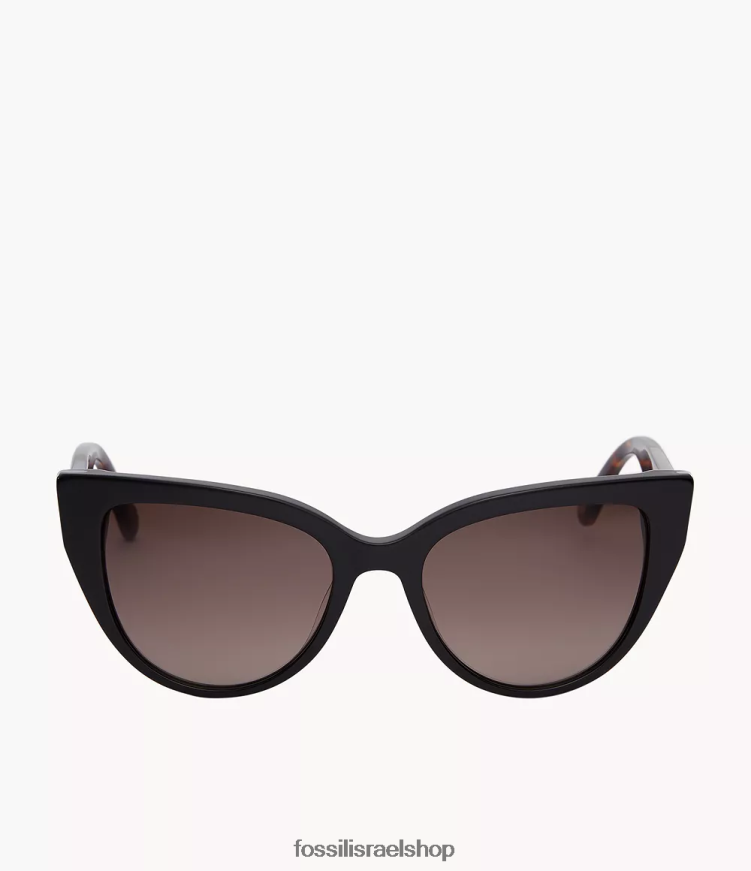 Fossil נשים משקפי שמש norah cat eye L8J0B61990 אבזר חום