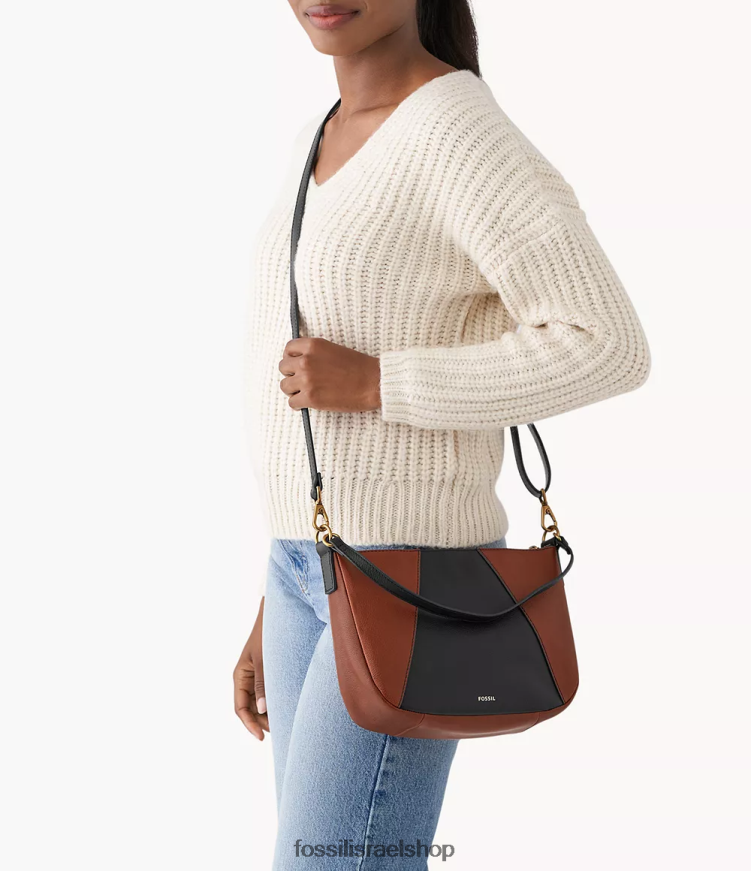 Fossil נשים skylar crossbody L8J0B6680 תיק חום