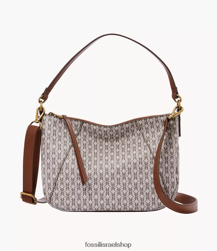 Fossil נשים skylar crossbody L8J0B6681 תיק חום