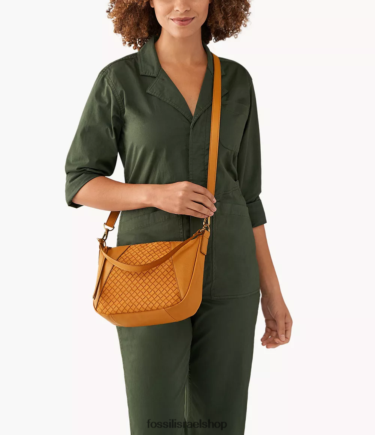 Fossil נשים skylar crossbody L8J0B6696 תיק גָמָל