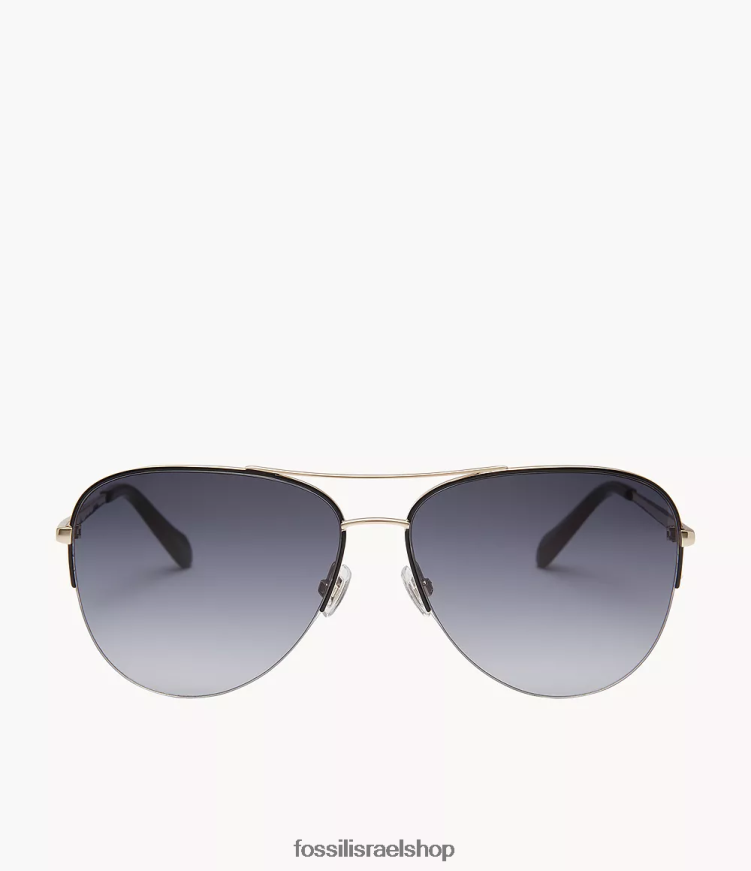 Fossil נשים משקפי שמש tiana aviator L8J0B61986 אבזר אפור