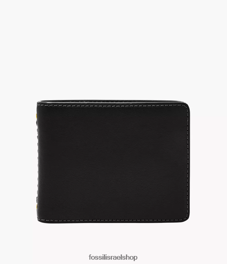 Fossil גברים tremont bifold L8J0B61702 ארנק שָׁחוֹר