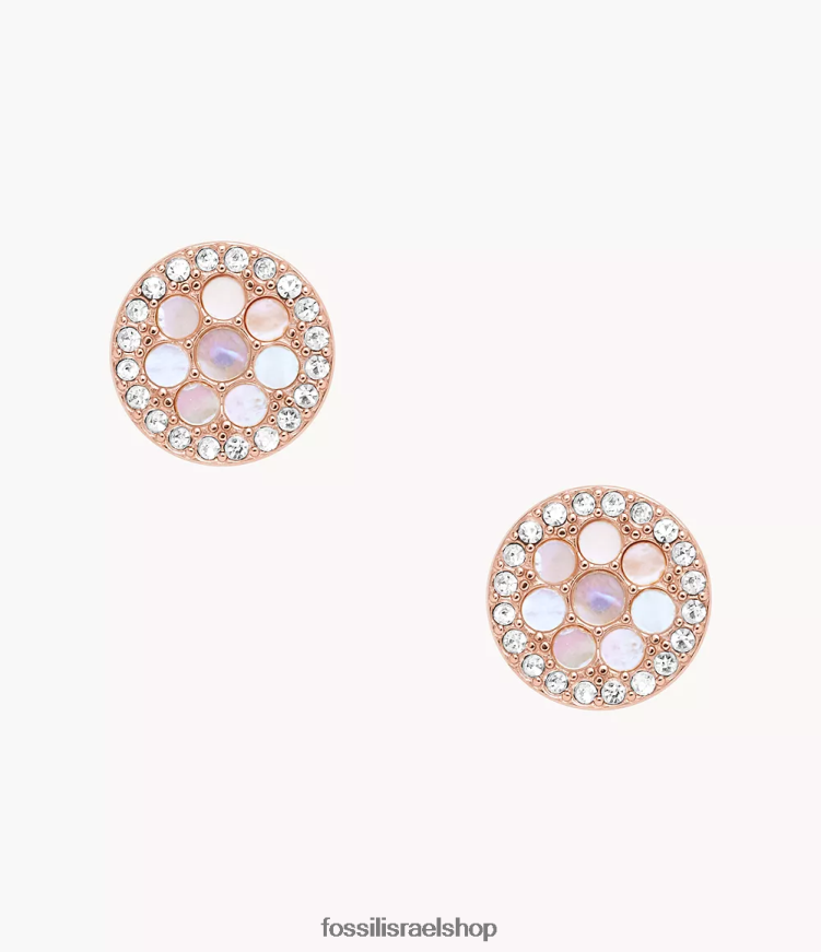 Fossil נשים עגיל צמוד פסיפס val L8J0B61059 תכשיט אם הפנינה