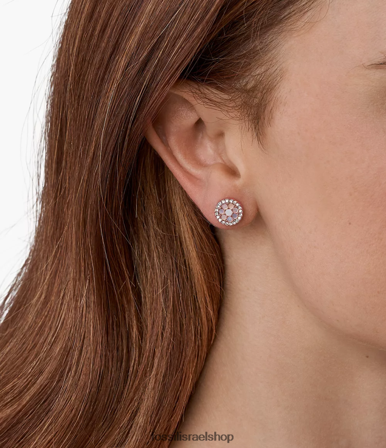 Fossil נשים עגיל צמוד פסיפס val L8J0B61059 תכשיט אם הפנינה