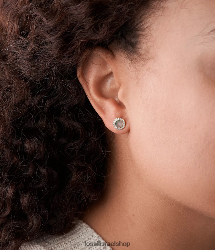 Fossil נשים חתיכים של val glitz L8J0B61079 תכשיט אם הפנינה