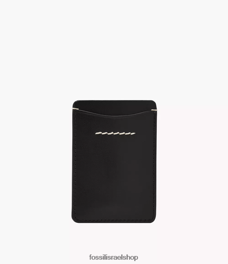 Fossil גברים מארז כרטיס westover L8J0B61741 ארנק שָׁחוֹר