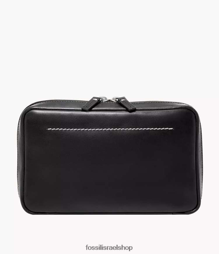 Fossil גברים פאוץ' טק של westover L8J0B62005 תיק שָׁחוֹר